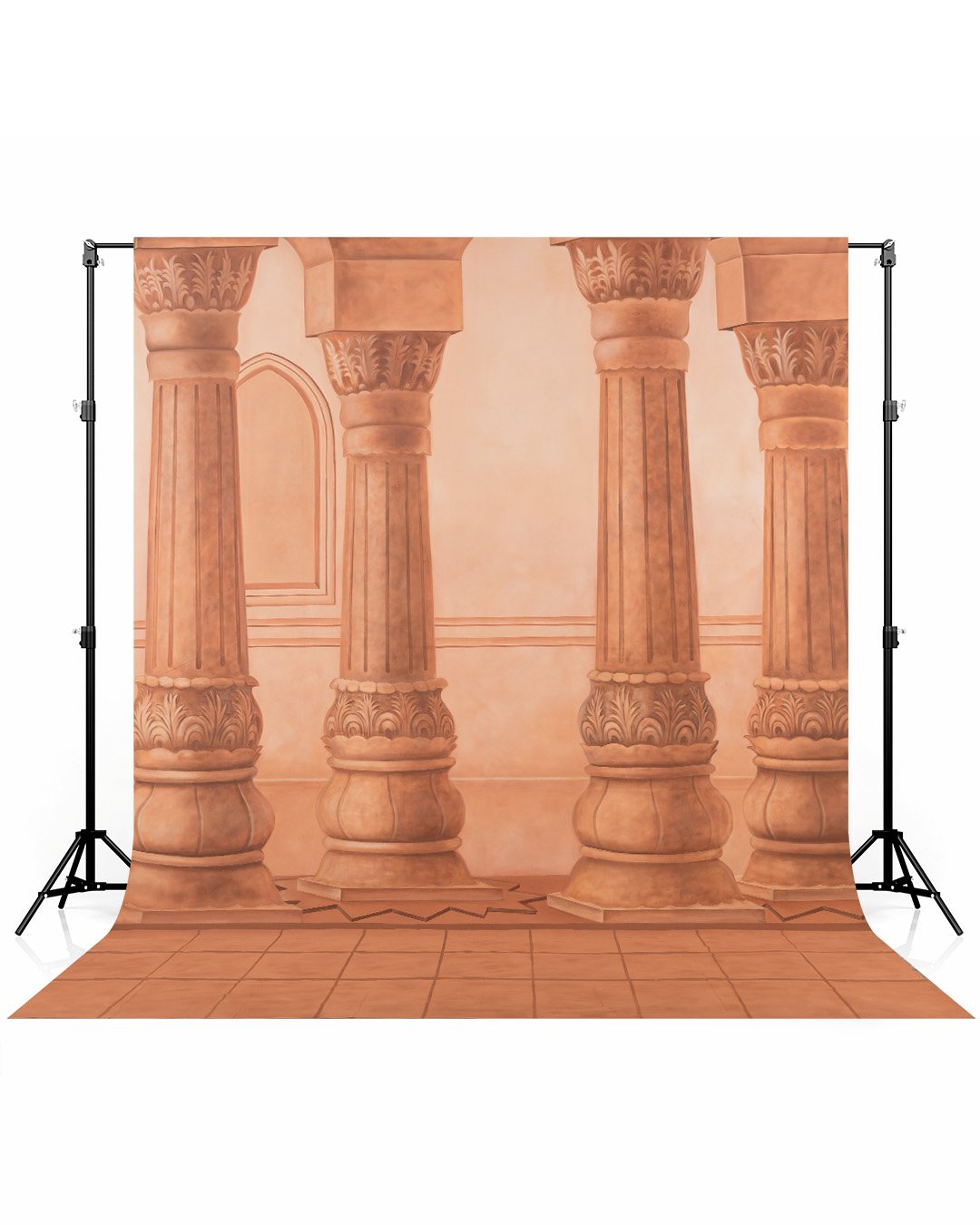 Baroque Studio Umber Fort 3D Scenic Photo Video Backdrop - Image 3