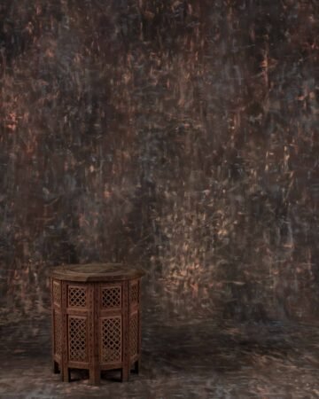 Baroque Studio Chocolate Cosmos Handpainted Studio Background