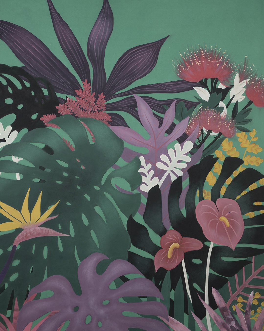 Baroque Studio Forest Escape Handpainted Photography Backdrop - Image 4